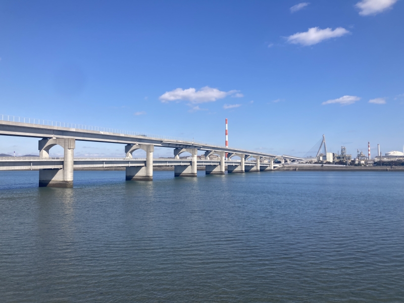 宇部湾岸道路（スカイロード）通行規制のお知らせ